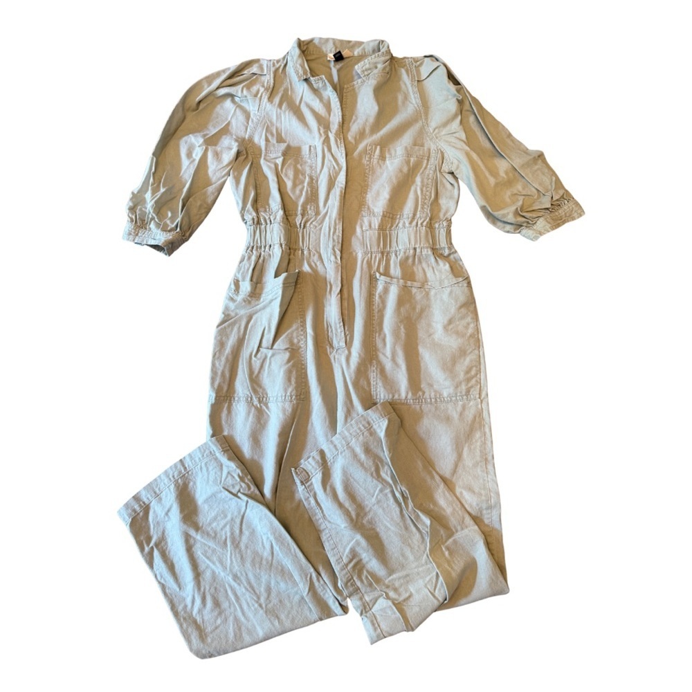 Universal Thread Light Green Utility Jumpsuit | S… - image 2